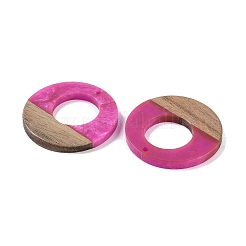 Resin & Wood Pendants&nbsp;WOOD-F015-14F