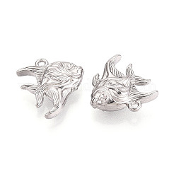 304 Stainless Steel Pendants&nbsp;STAS-N114-34P
