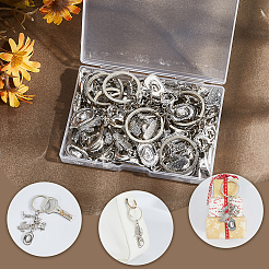 20Pcs West Cowboy Alloy Keychain&nbsp;KEYC-SC00021