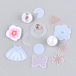Handmade Polymer Clay Cabochons&nbsp;CLAY-N013-29F