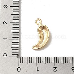 Rack Plating Alloy Enamel Pendants&nbsp;ENAM-P254-02KCG-01