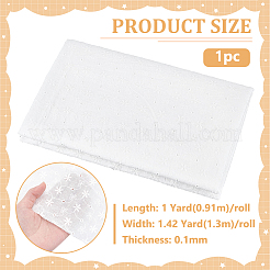Floral Embroidered Cotton Fabric&nbsp;DIY-WH0786-54B