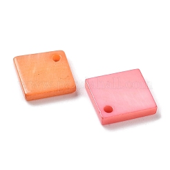 Natural Freshwater Shell Dyed Pendants&nbsp;SHEL-D082-17A