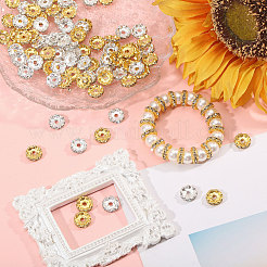 200Pcs 2 Colors Alloy Spacer Beads&nbsp;FIND-CA0011-29