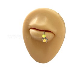 316L Surgical Stainless Steel with Acrylic Luminous Lip Rings&nbsp;FS-WG019E1-04