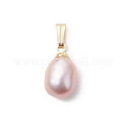 Natural Cultured Freshwater Pearl Potato Charms&nbsp;PALLOY-JF04844