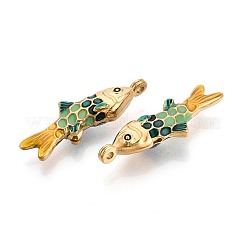 304 Stainless Steel and Enamel Pendants&nbsp;STAS-T068-99A-G