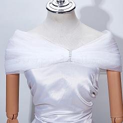 1Pc Detachable Tulle Polyester Shawls&nbsp;AJEW-GA0008-20C