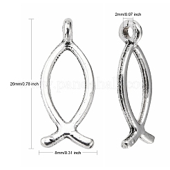 Tibetan Style Alloy Pendants&nbsp;X-LF0394Y