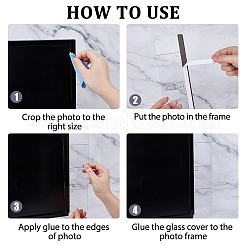 6Pcs 2 Styles Acrylic Message Folder&nbsp;AJEW-FH0006-26