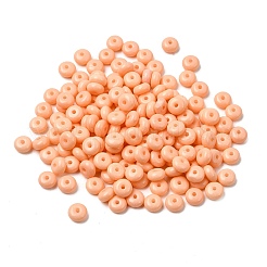 Baking Paint Opaque Glass Beads&nbsp;GLAA-A045-06