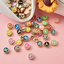 Alloy Enamel Spacer Beads&nbsp;ENAM-FW0001-001-NR
