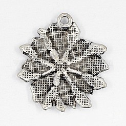 Flower Alloy Pendants&nbsp;TIBEP-GC127-AS-NR