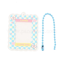Acrylic Photocard Sleeve Keychain&nbsp;DIY-A024-04D
