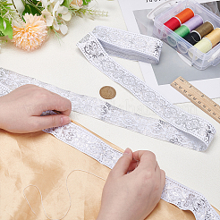 1Pc Ethnic Style Polyester Embroidery Ribbon&nbsp;OCOR-ME0001-36A