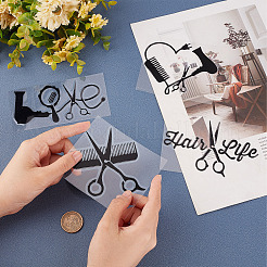 8 Sheets 4 Styles PET Waterproof Car Stickers&nbsp;STIC-GF0001-10C