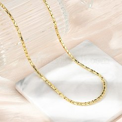 Brass Boston Link Chain Necklaces&nbsp;NJEW-A042-01G