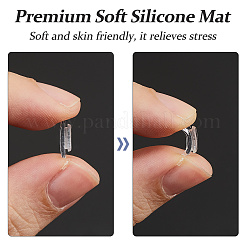 50 Pairs Silicone Eyeglass Nose Pad&nbsp;AJEW-DC0003-44