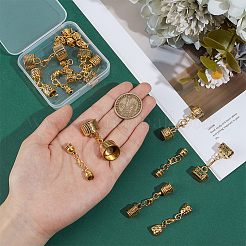 16Pcs Alloy Cord Ends&nbsp;FIND-PH01474