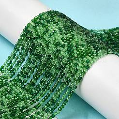 Transparent Glass Beads Strands&nbsp;GLAA-H027-01G