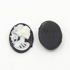 Resin Cameos Cabochons&nbsp;CRES-M560-M