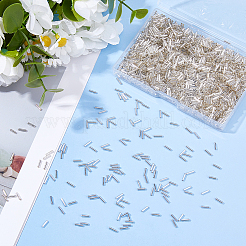 2000Pcs Glass Bugle Beads&nbsp;SEED-DC0001-14A