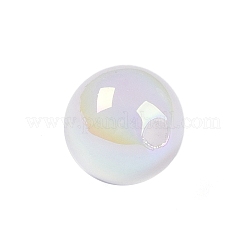 Rainbow Iridescent Plating Acrylic Beads&nbsp;FIND-B077-01A