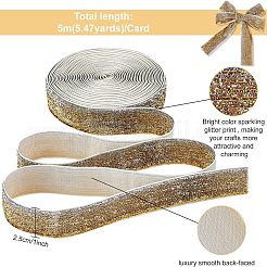 Sparkle Nylon Ribbon&nbsp;SRIB-WH0011-044