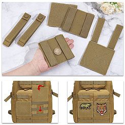 4Pcs Nylon Tactical Molle Patch Panel&nbsp;OFST-NB0001-01C
