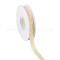 10 Yards Flat Polycotton(Polyester Cotton) Ribbon&nbsp;OCOR-TAC0030-01A