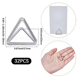 32Pcs Mini Iron Place Card Holders&nbsp;ODIS-SP0001-06