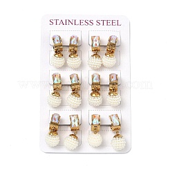 Round 201 Stainless Steel Hoop Earrings&nbsp;EJEW-D354-20G