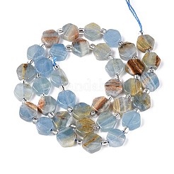Natural Blue Calcite Beads Strands&nbsp;G-P534-A24-01