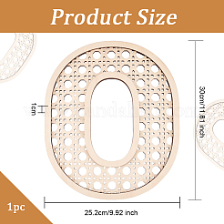 Hollow Wooden 3D Letter Wall Stickers&nbsp;HJEW-WH0043-57O