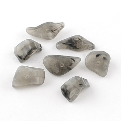 Chip Imitation Gemstone Acrylic Beads&nbsp;OACR-R021-M