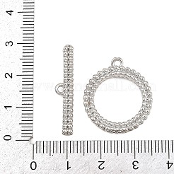 Brass Toggle Clasps&nbsp;KK-G548-30P