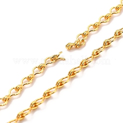 Brass Textured Ladder Chains&nbsp;CHC-C017-01-NR