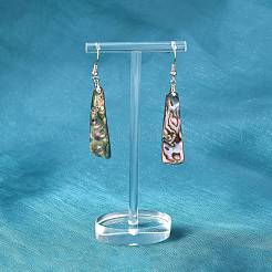 Abalone Shell/Paua ShellEarrings&nbsp;EJEW-Q166-1