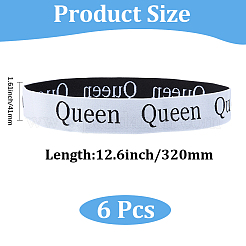 6Pcs Polyester Bed Sheet Elastic Straps&nbsp;DIY-CY0003-55B