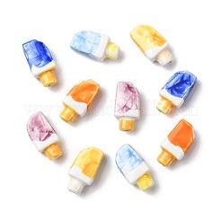10Pcs 5 Colors Handmade Porcelain Beads&nbsp;PORC-FS0001-38