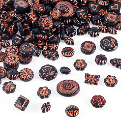 257Pcs Opaque Acrylic Beads&nbsp;OACR-TA0003-67