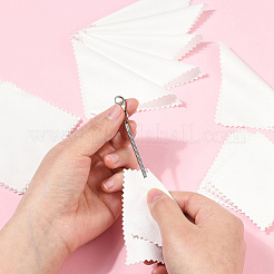 30Pcs 2 Styles Microfiber Suede Cleaning Cloths&nbsp;AJEW-YW0001-36