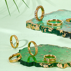 12Pcs 6 Size Crystal Rhinestone Ring&nbsp;RJEW-UN0002-72G