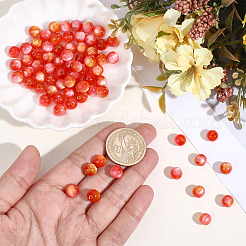 120Pcs Transparent Resin Beads&nbsp;RESI-PA0001-38B