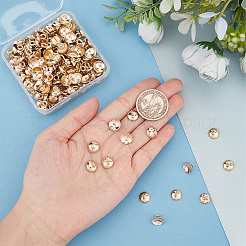 200Pcs Plastic Bead Cap Pendant Bails&nbsp;KY-SC0001-68LG
