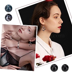Acrylic & Glass Round Beads&nbsp;CCG-PH0001-03