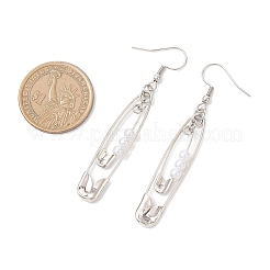 Iron Paperclip Dangle Earrings&nbsp;EJEW-JE06704