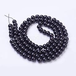 Painted Glass Bead Strands&nbsp;DGLA-S071-8mm-90