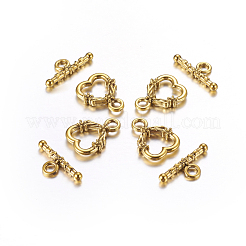 Tibetan Style Toggle Clasps&nbsp;GLF1086Y-NF