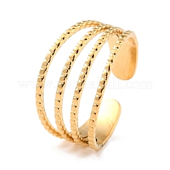 Ion Plating(IP) 304 Stainless Steel Finger Rings&nbsp;RJEW-L102-16G